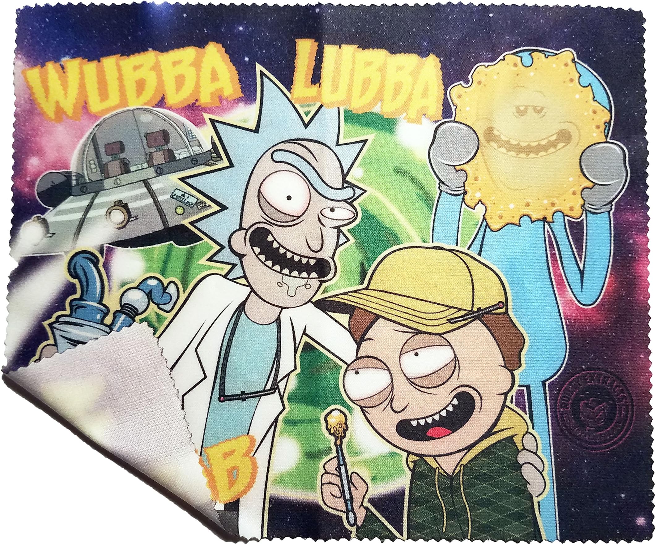 Rick and Morty Microfiber Rig Wipe by Roilty Extracts