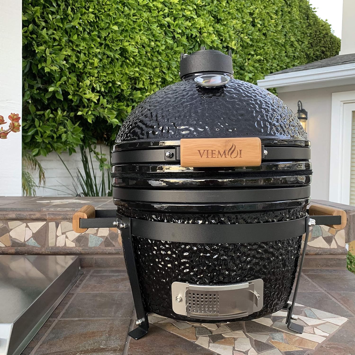 Viemoi Kamado Grill MiniMax 16" Kamado Charcoal Grill
