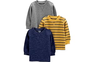 Simple Joys by Carter's Boys 3-Pack Thermal Long Sleeve Shirts