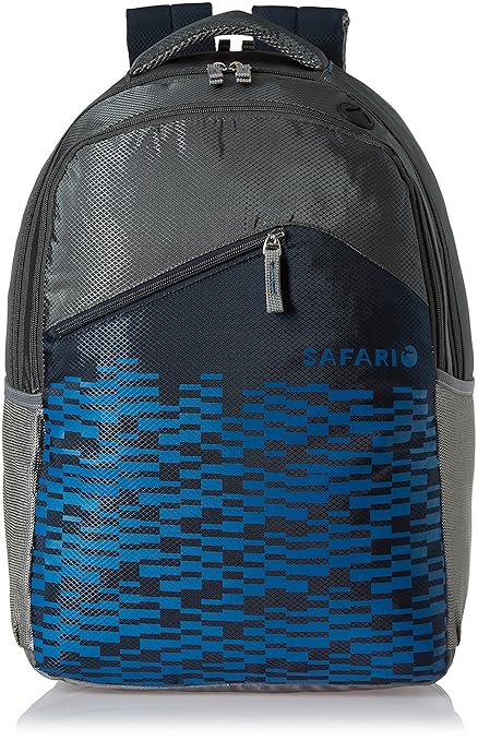 Safari 30 ltrs Laptop Backpack (Soundwave-Blue-LB)