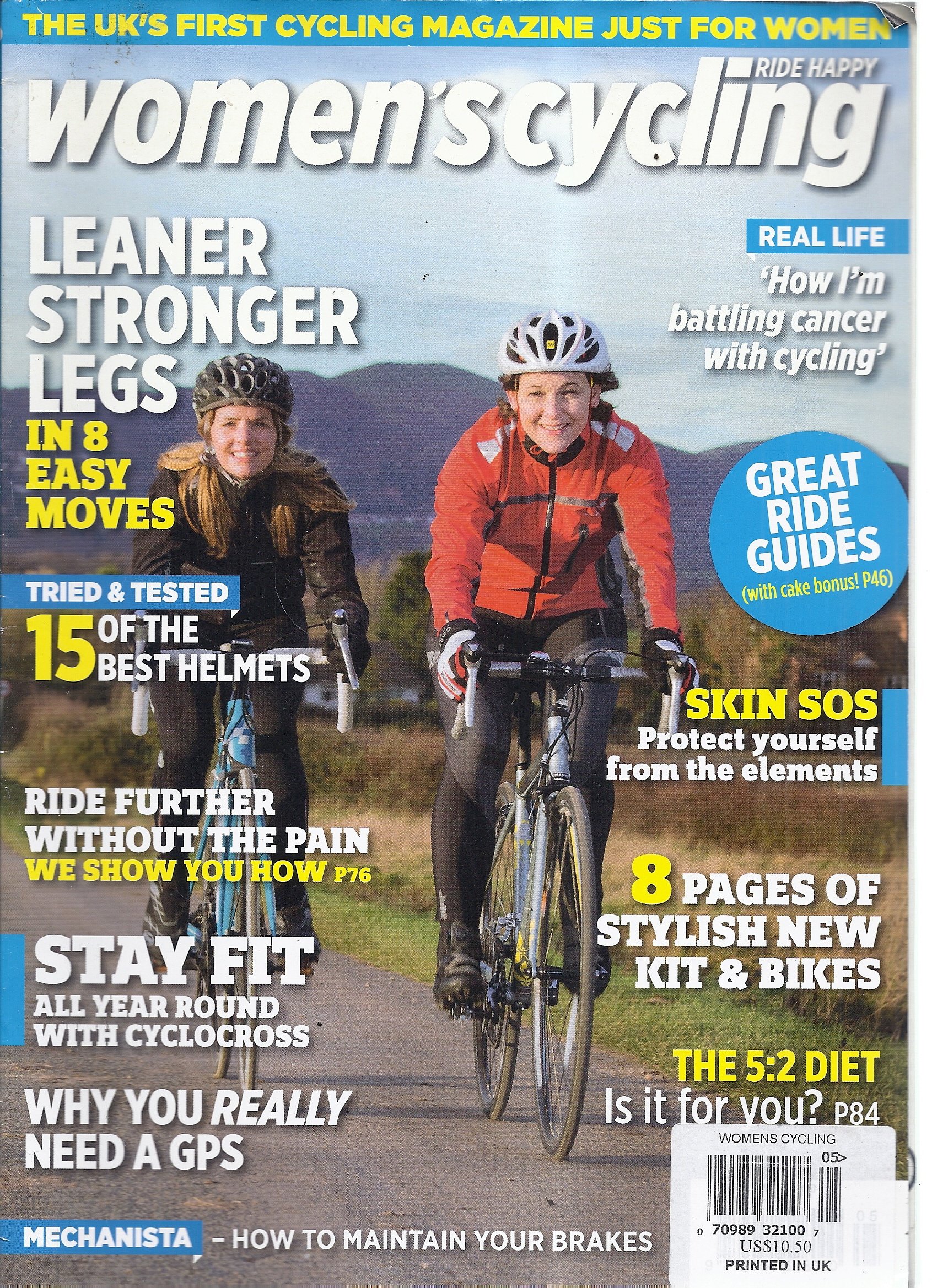 Women S Cycling Magazine Issue 5 Cover Amy Bayliss Rachael Van V Amazon Com Books