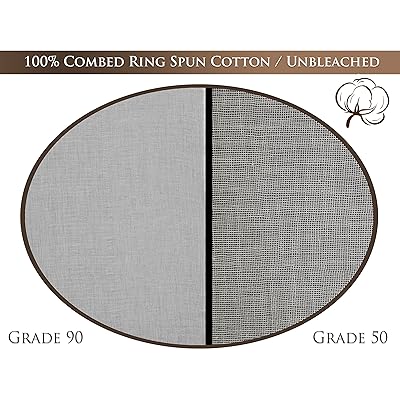 Buy Excellent Deals Cheesecloth 90 Grade 36 Sq Feet 4 Yards Reusable 100 Unbleached Cotton Fabric Premium Quality Cheese Cloth For Baking Strainer Cooking Food Cheese Nut Milk Filtering Online In Germany B07zcbb4x6