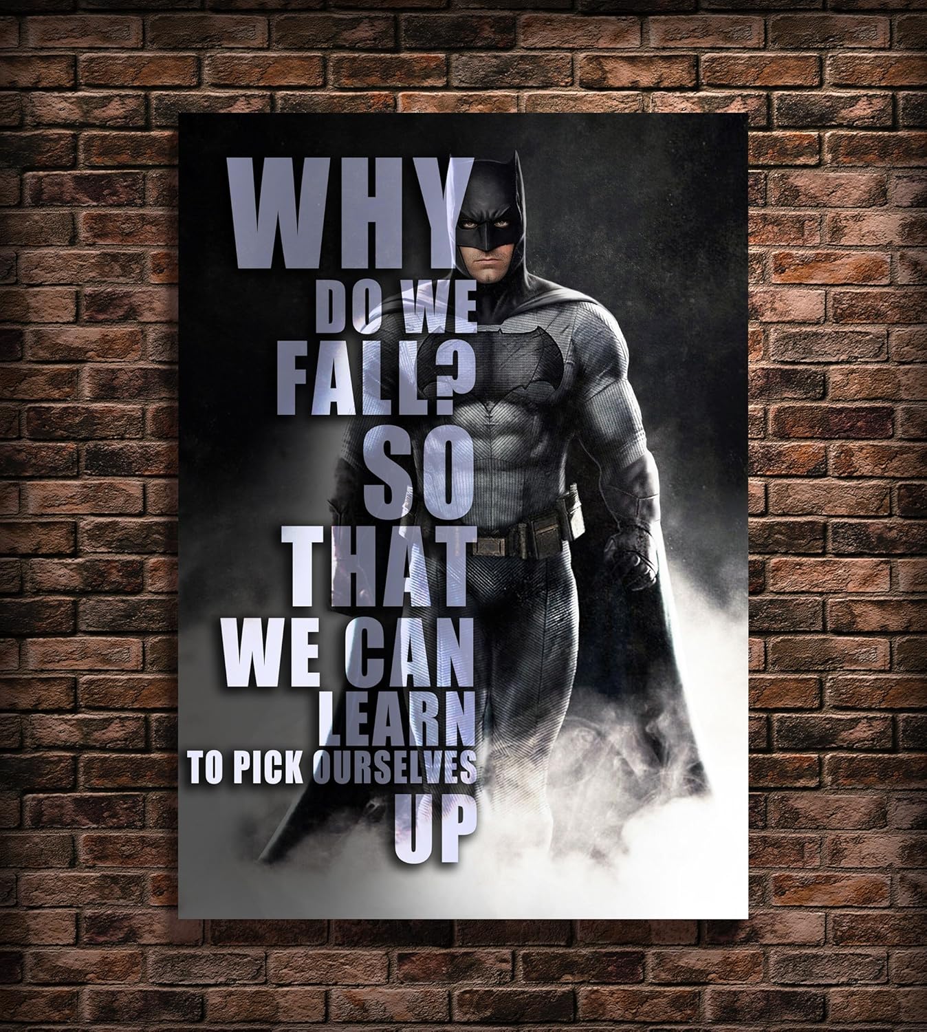 Batman Quote Why Do We Fall / Best Quotes From The Dark Knight Trilogy