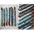 Chocolate Covered made to order Pretzel Rods BLUE colored Theme 16 Pieces