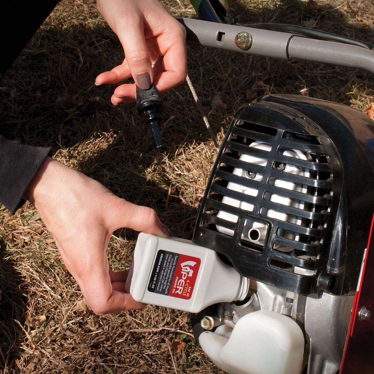 Earthquake 12802 MC440 Mini Cultivator with 40cc 4-Cycle Viper Engine : Power Tillers : Garden & Outdoor