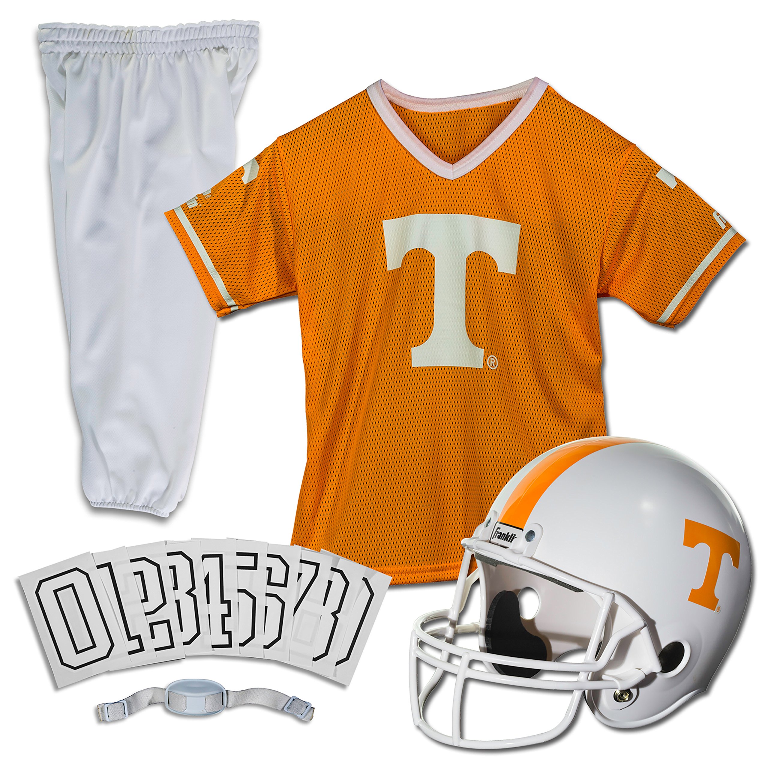 Franklin Sports NCAA Tennessee Volunteers Deluxe Youth Team Uniform Set