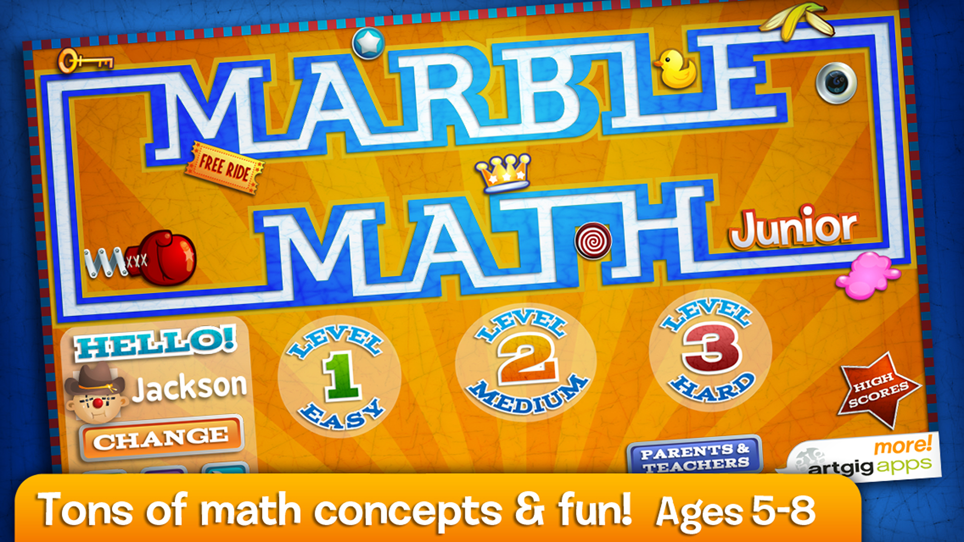 Marble Math for Android