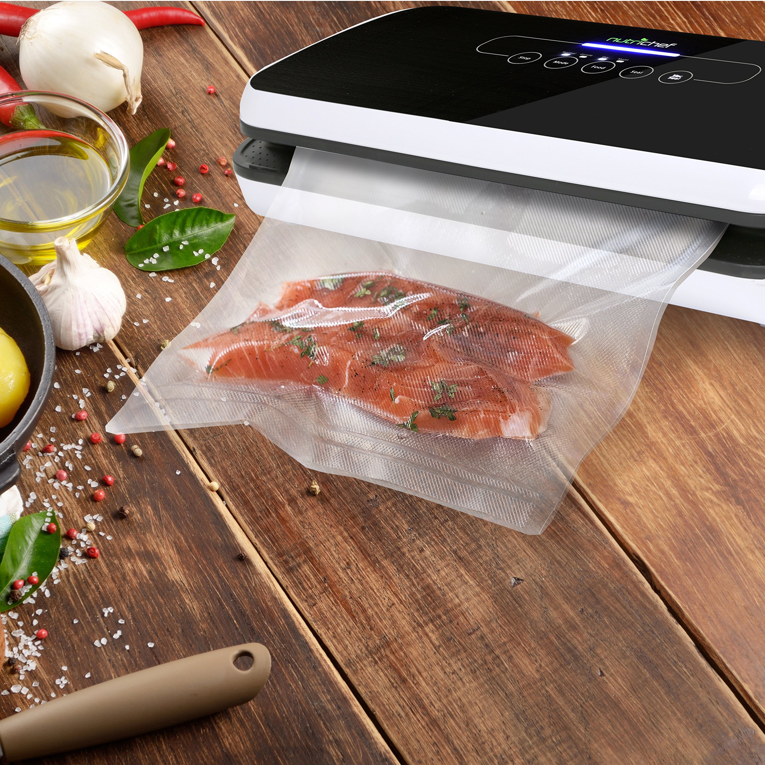 Vacuum Sealer By NutriChef Automatic Vacuum Air Sealing System For
