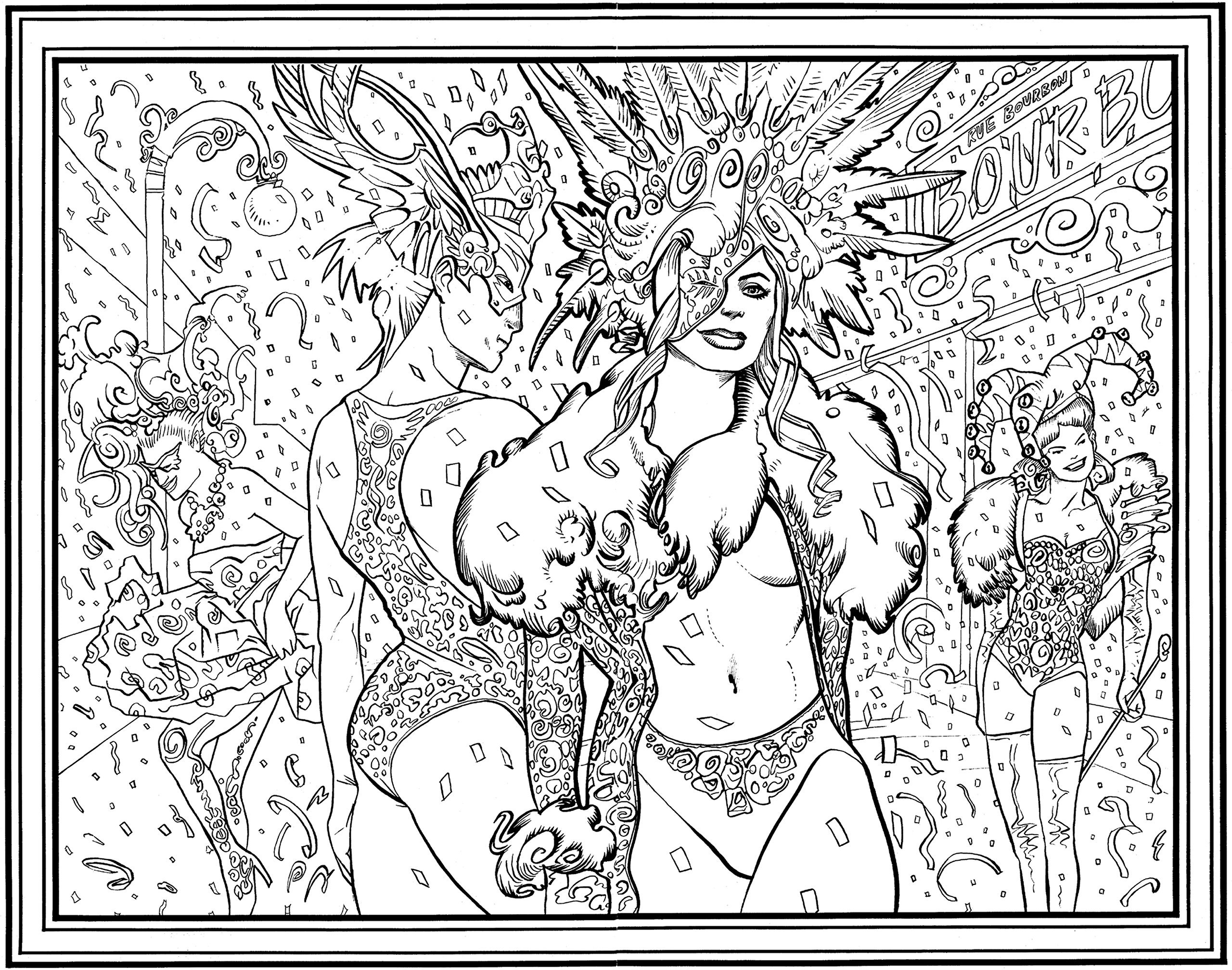 Adult coloring pages erotic