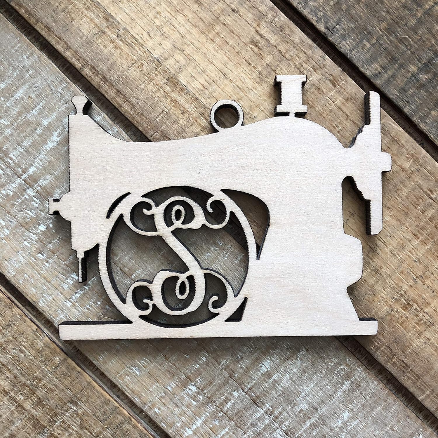 Amazon.com: Monogram Sewing Christmas Ornament - Personalized Sewing