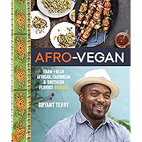 Afro-Vegan: Farm-Fresh African, Caribbean, and Southern Flavors Remixed [A Cookbook] book cover