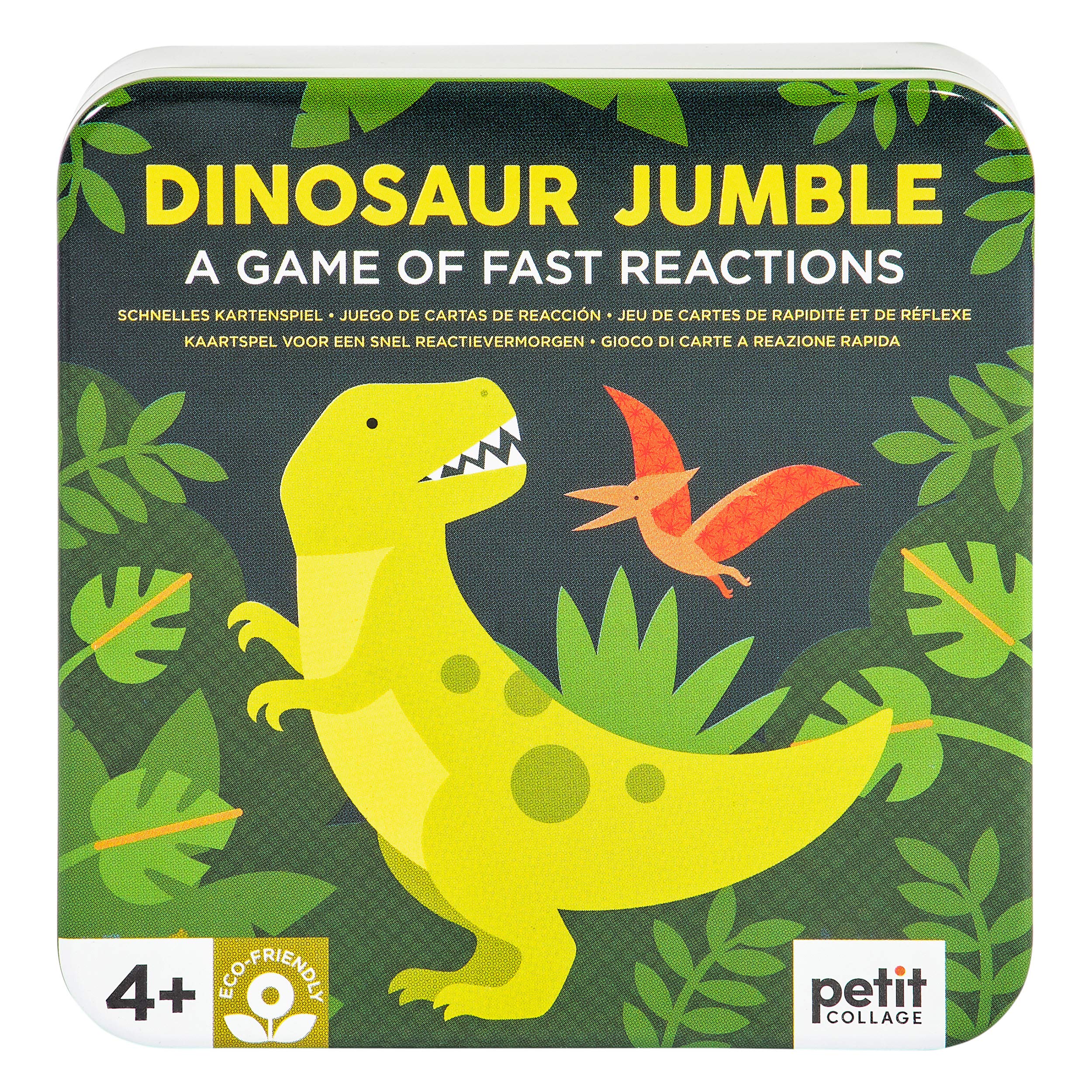 Petit Collage Dinosaur Jumble Card Game