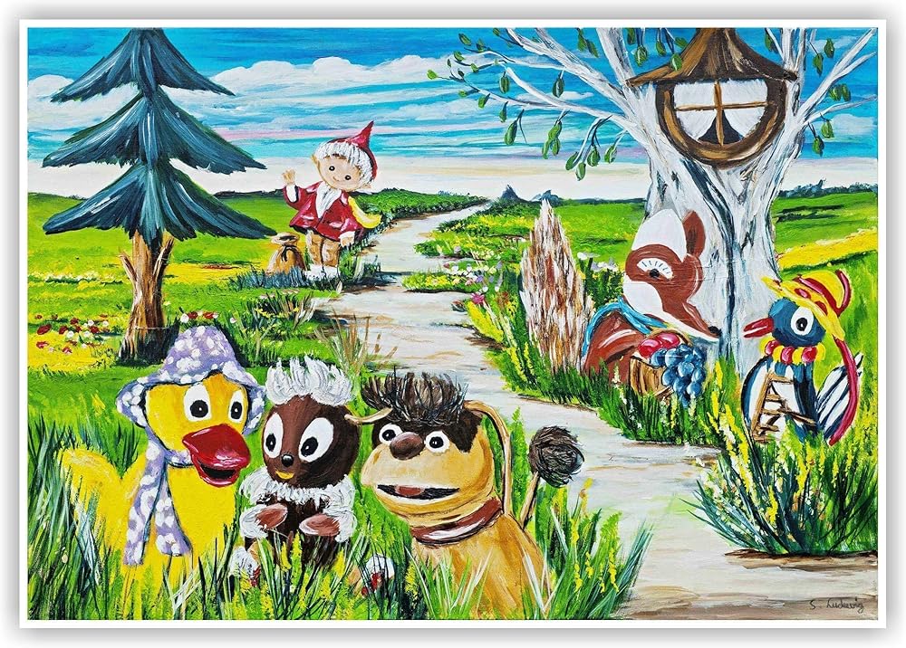 &quot;Sandmännchen und seine Freunde&quot; liebevoll gestalteter