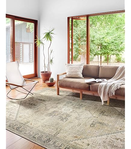 Amazon.com: Loloi Skye Collection SKY-14 Natural/Sage 7'-6