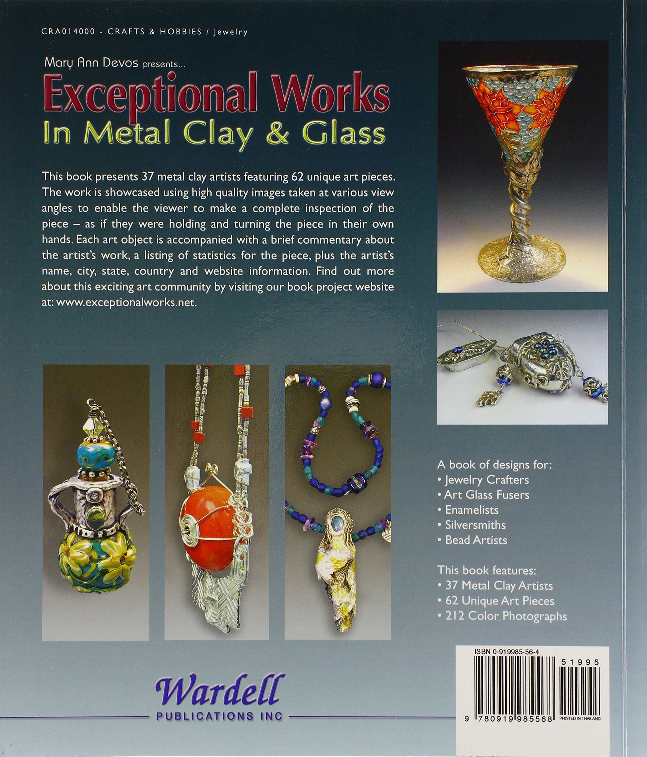 Exceptional Works In Metal Clay Glass Featuring 37 - 