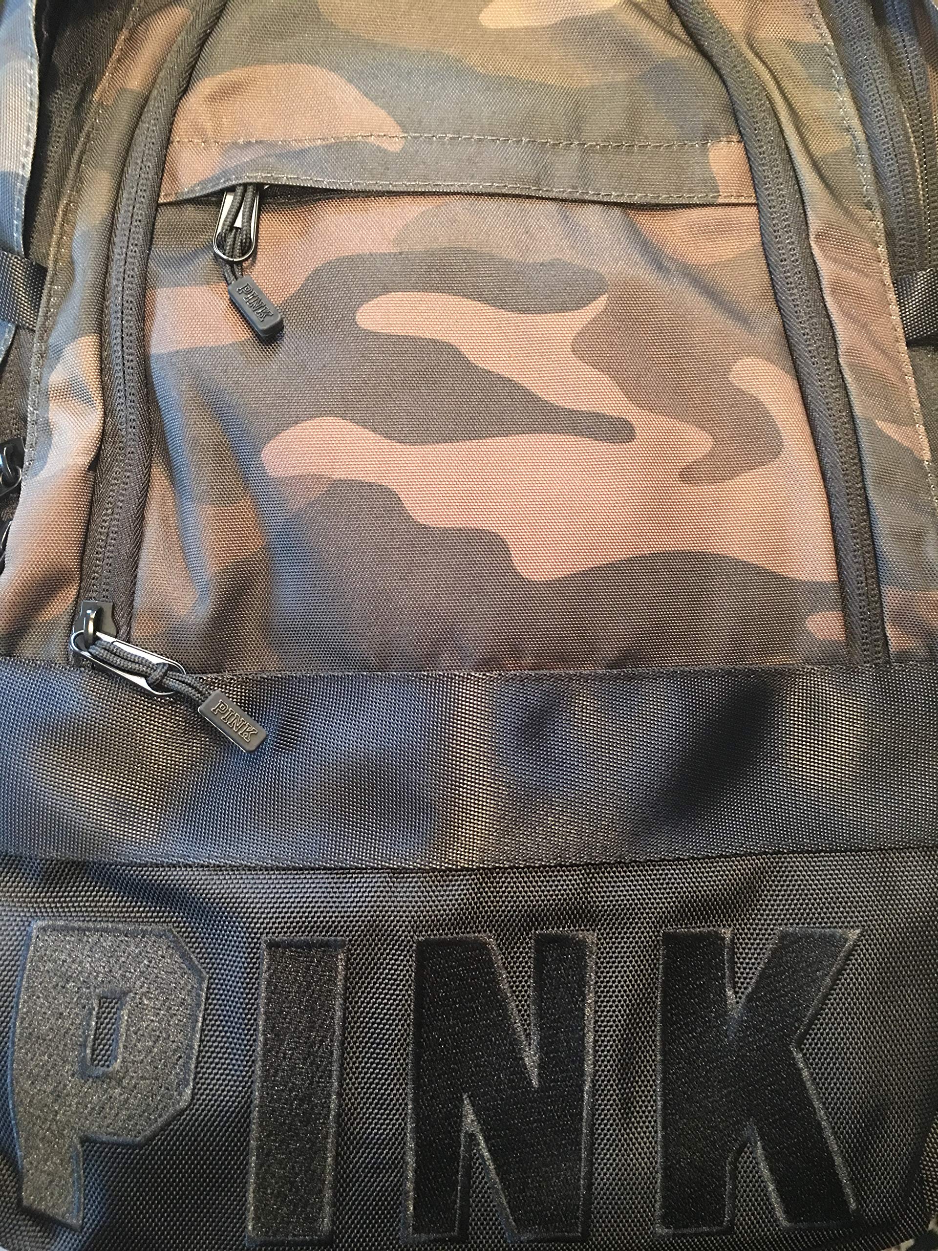 Victoria Secret Sold Out Rare Camo Campus Backpack Rose Made 
