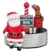 Hallmark Keepsake Christmas Ornament 2024, Ho-Ho-Holiday Travel With Light, Sound and Motion, Santa Collectors Gifts