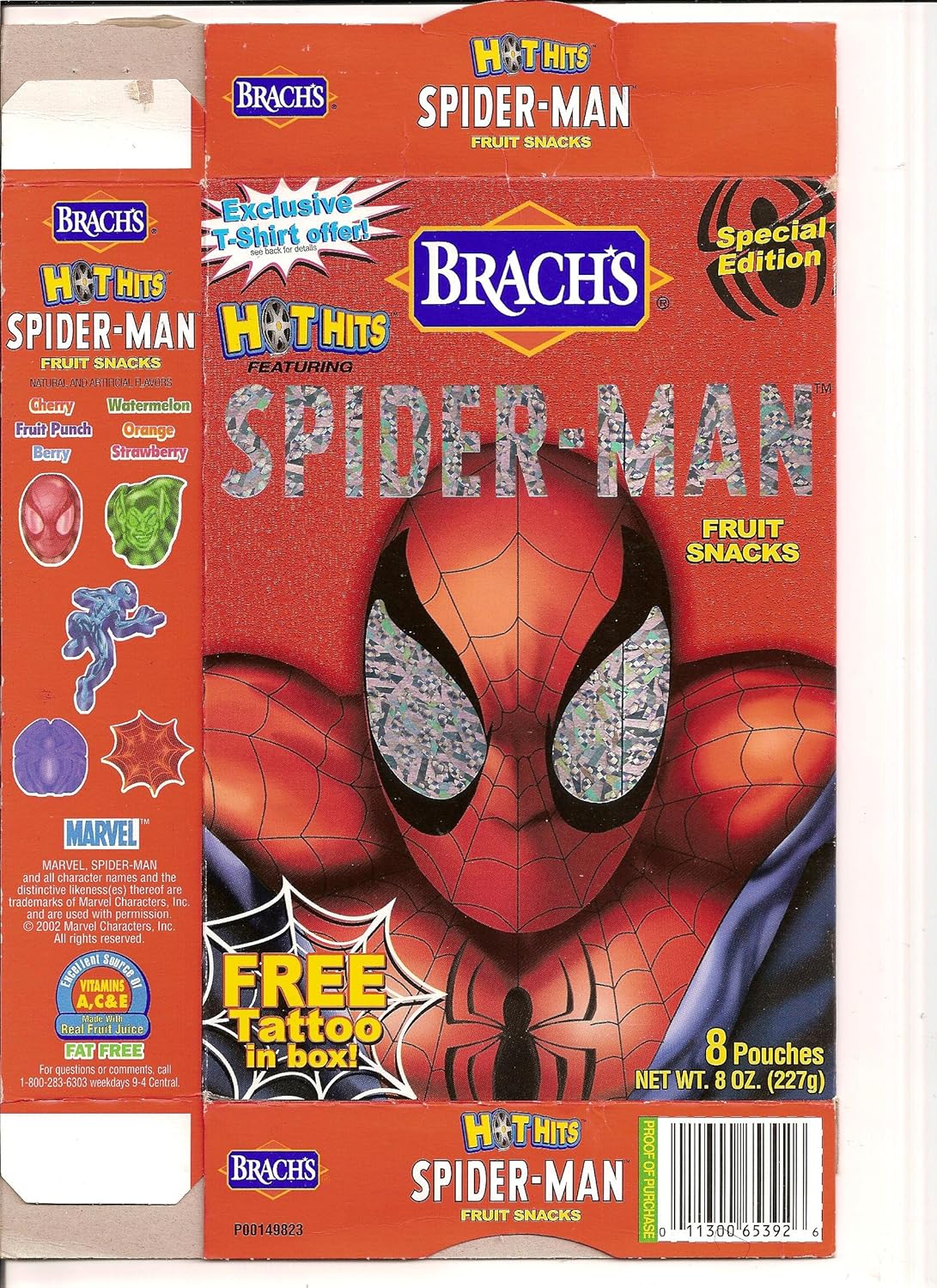 spiderman fruit snacks
