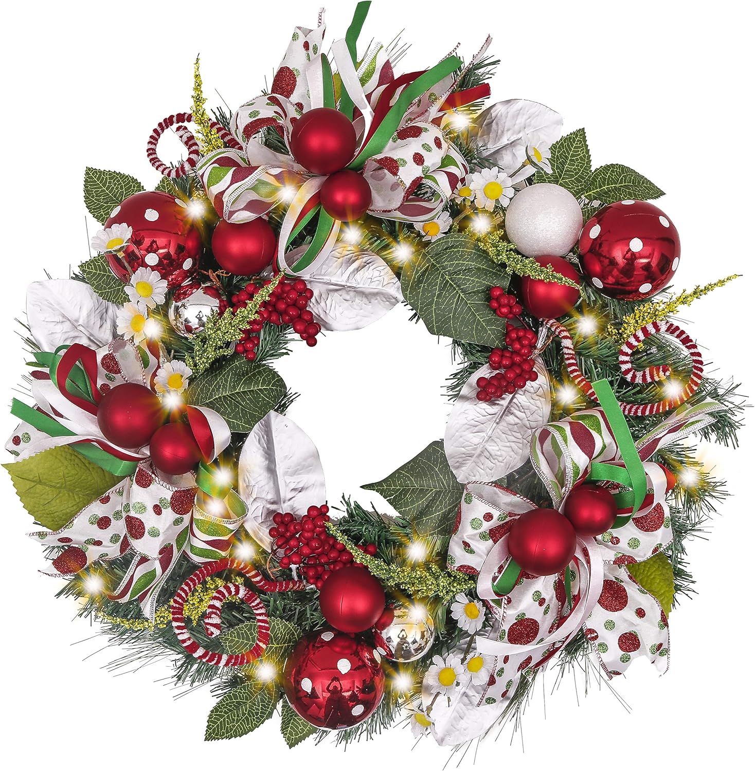 24 Inch Christmas Wreath 
