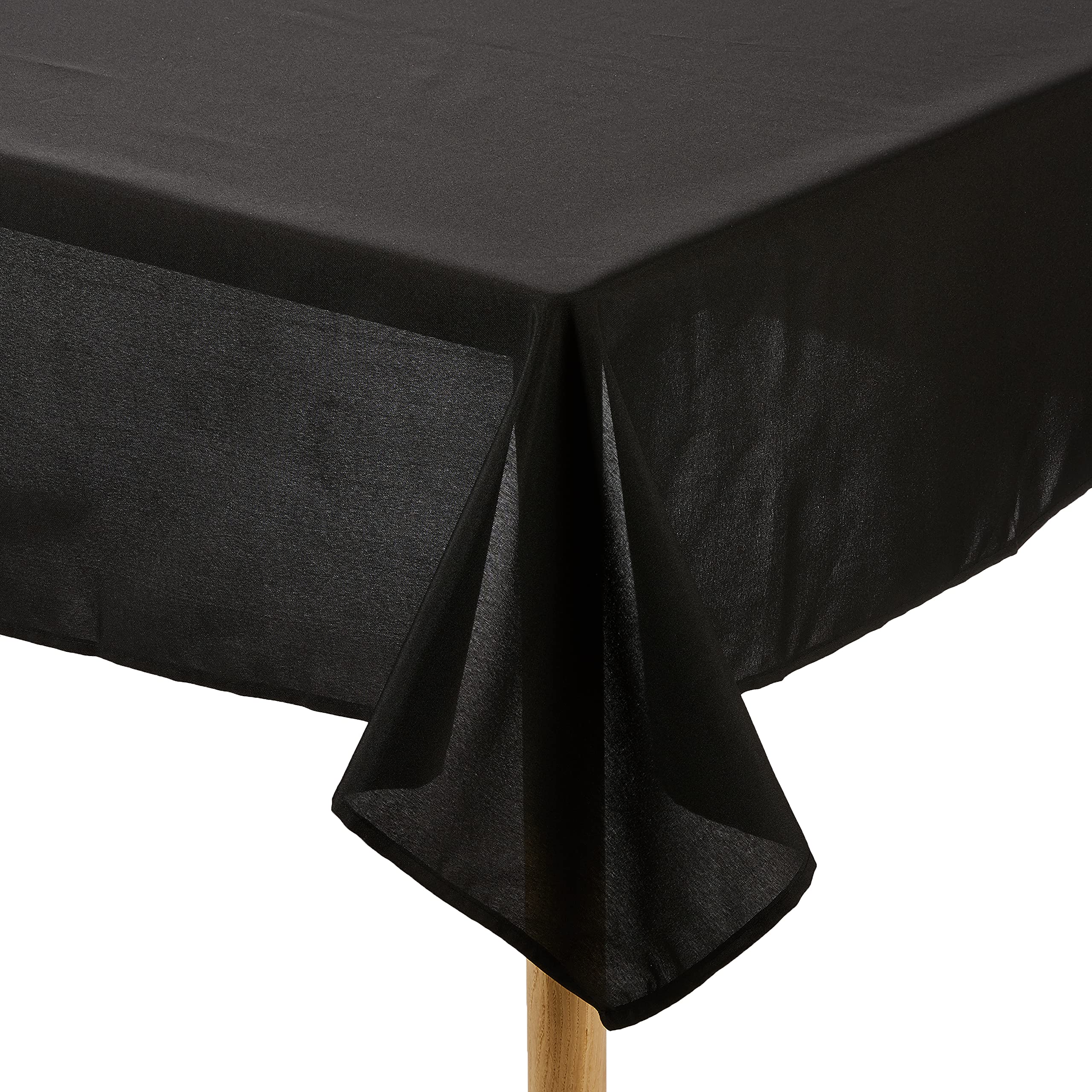 Soleil d'ocre Alix Tablecloth Rectangular Stain-Resistant 140 x 240 cm Black — image 1