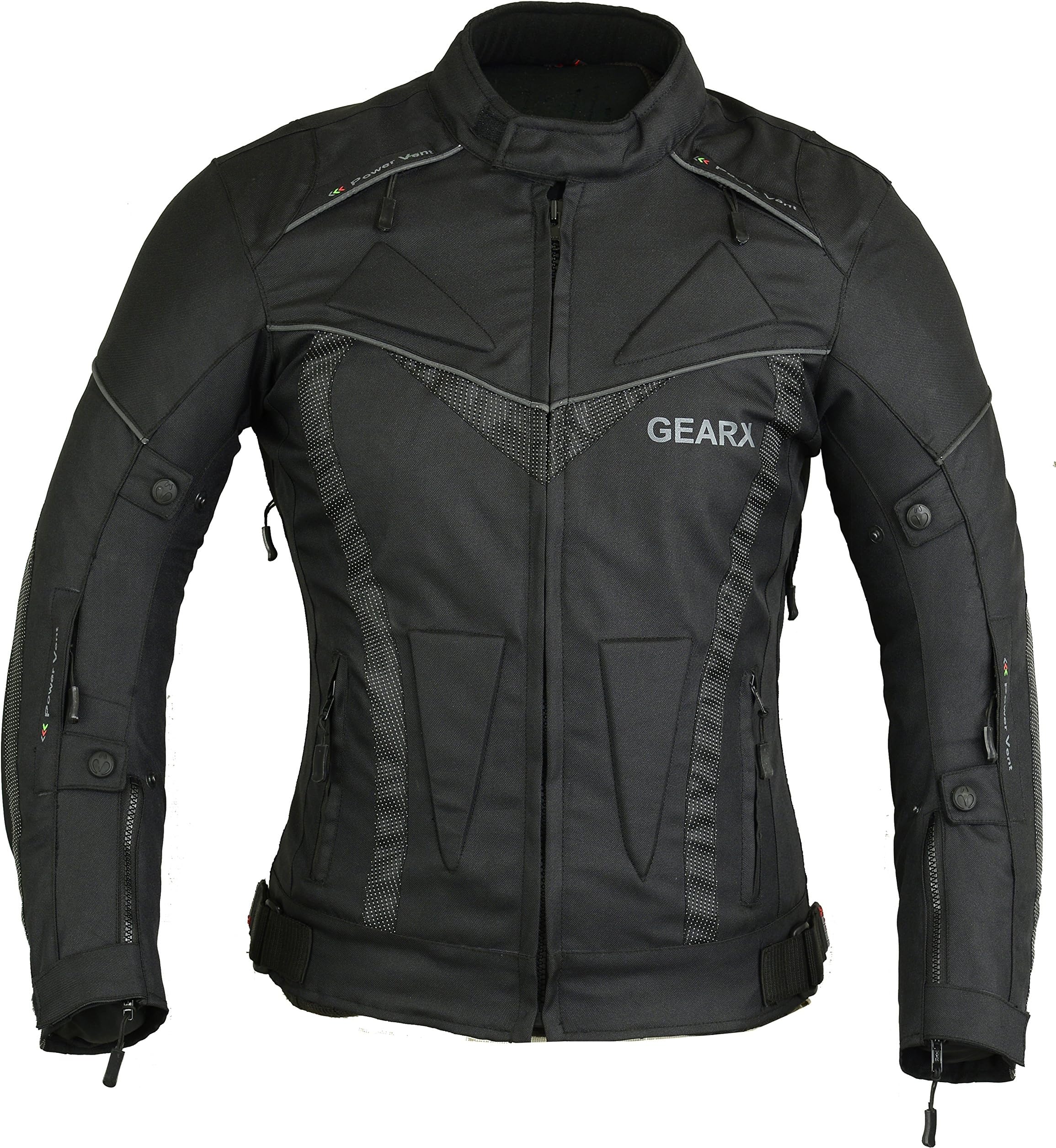 GearX Aircon Summer Motorcycle Jacket Waterproof Protection