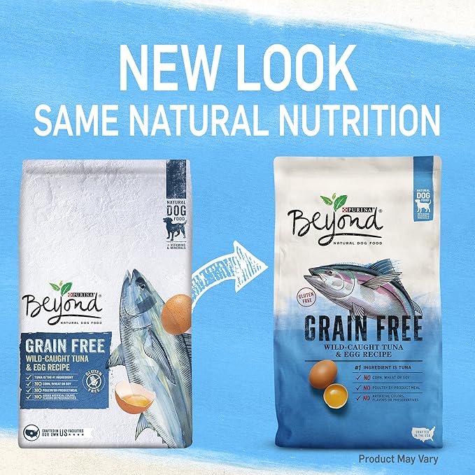 purina beyond tuna and egg dog food
