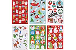 American Greetings 398-Count Bulk Christmas Stickers for Kids, Classic Holiday Characters