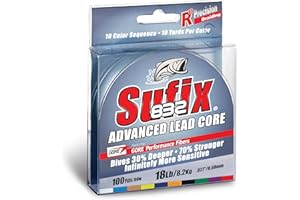 SUFIX 832 Advanced Lead Core 27 lb Metered 100 yd