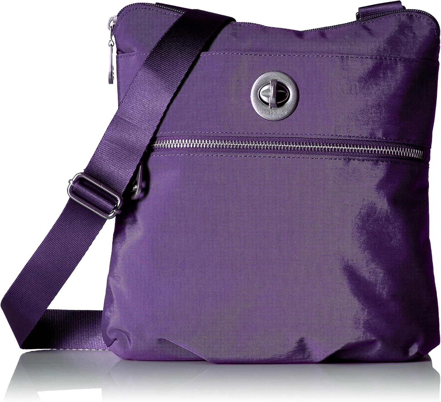 Baggallini Hanover Silver, Grape Handbags