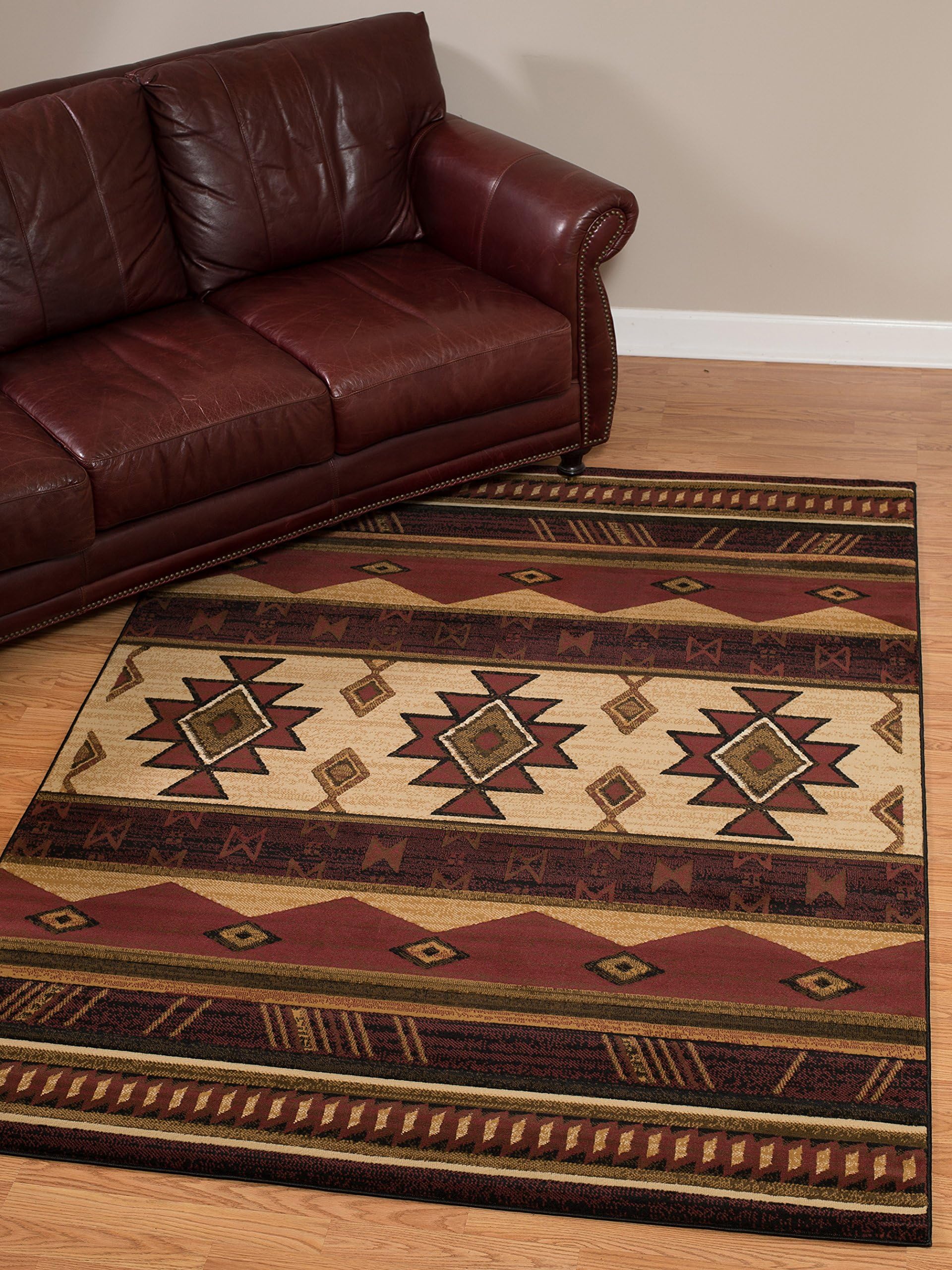 PlanetRugs Inc United Weavers China Garden Southwest Wind Auburn Area Colorful Luxury Rug for Bedroom, Living Room, Dining Room 5'3'' x 7'2''