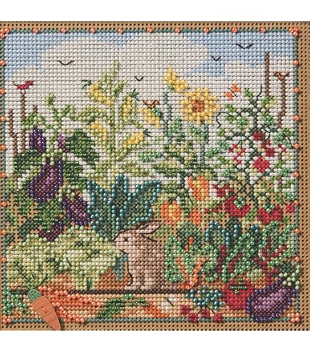 洋書Fleurs perlées Perles & point de croix Flower Shoppe Kit point de croix : Amazon.ca: Maison