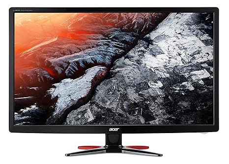 Acer GF246 61 cm (24 Zoll) Monitor (Full HD, VGA, HDMI, DisplayPort, 1ms Reaktionszeit, Full HD) schwarz