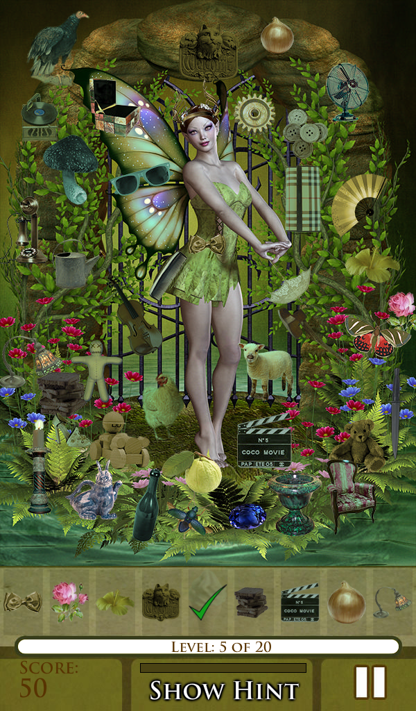 Hidden Object - Veil of the Fairies