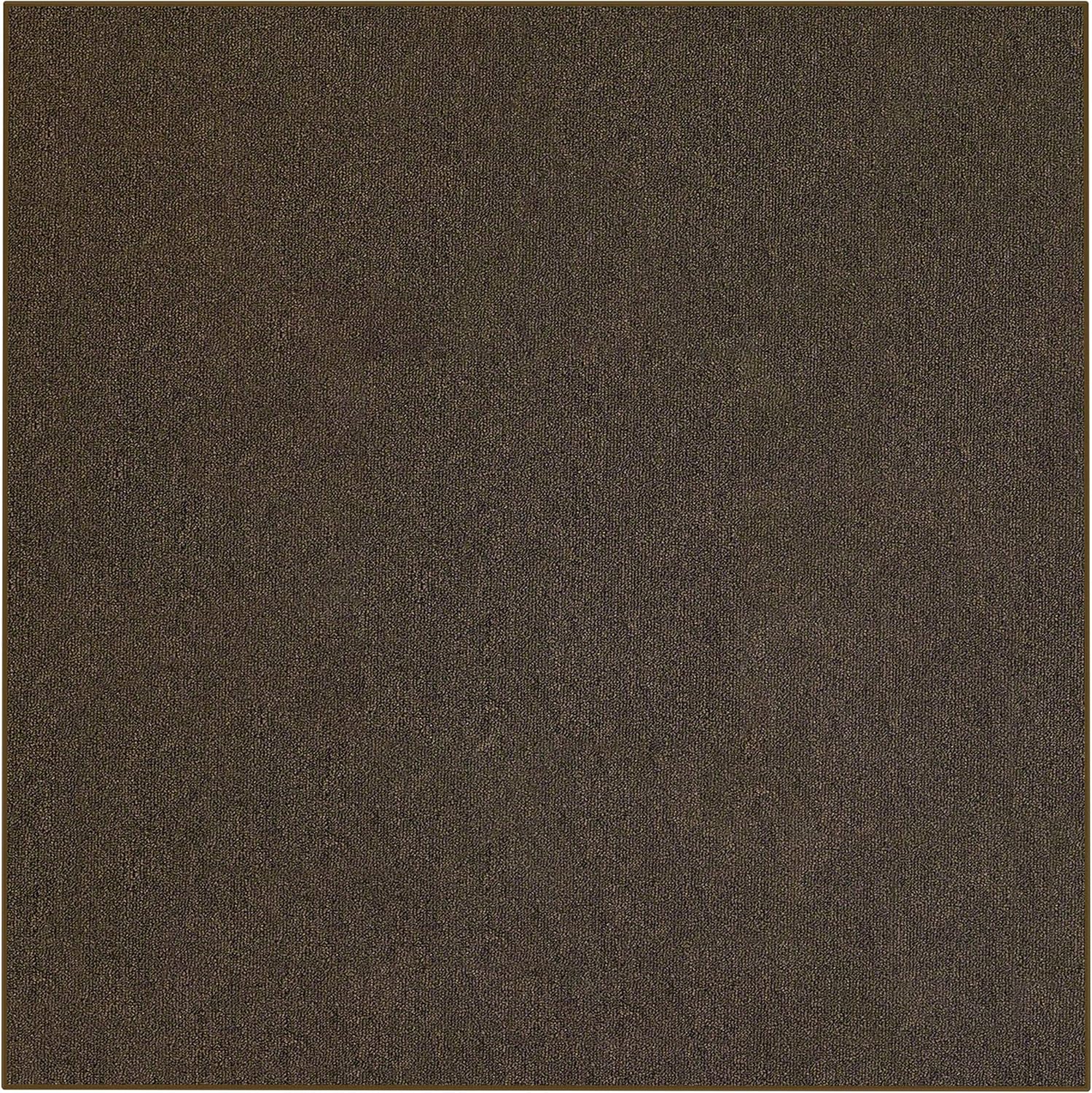 Square Outdoor Rugs 4X4 / 6pcs/set walnut wood coasters placemats decor