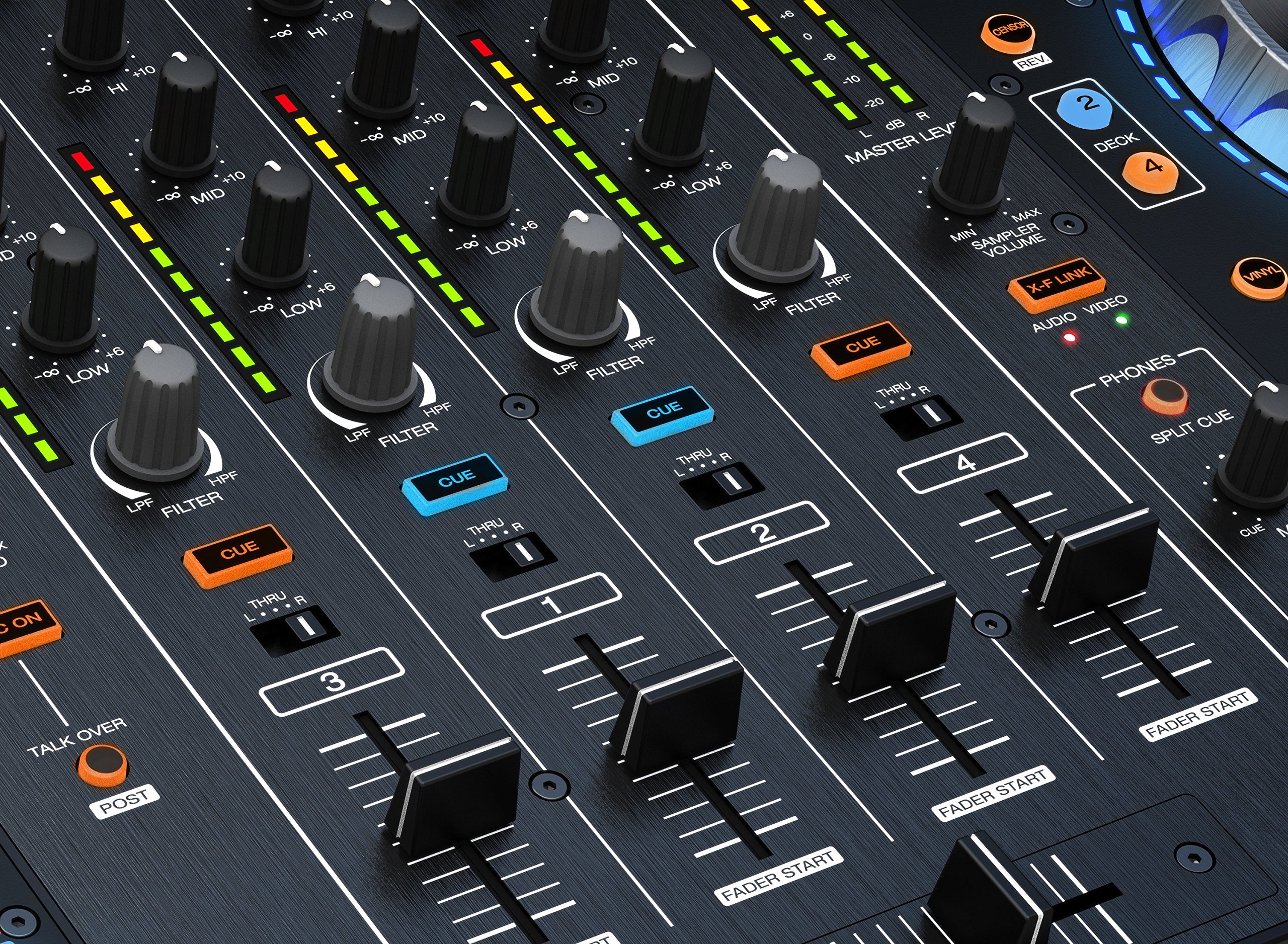 Denon DJ MCX8000 Standalone DJ Player and Serato 4Channel DJ