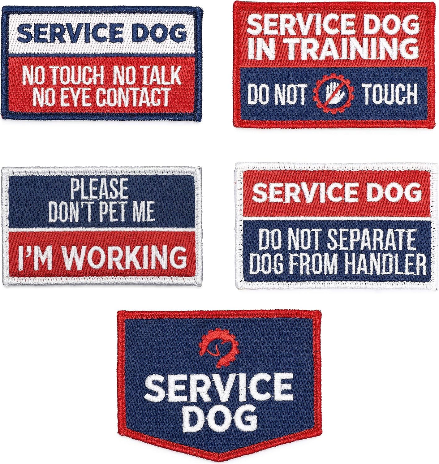 working dog patches