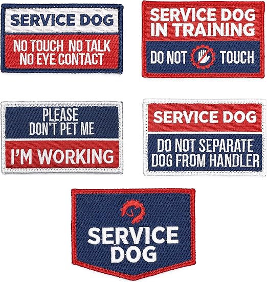 service dog patches amazon