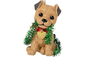 Hallmark Keepsake Christmas Ornament 2023, Puppy Love Terrier 2023, Dog Ornament, Pet Gifts