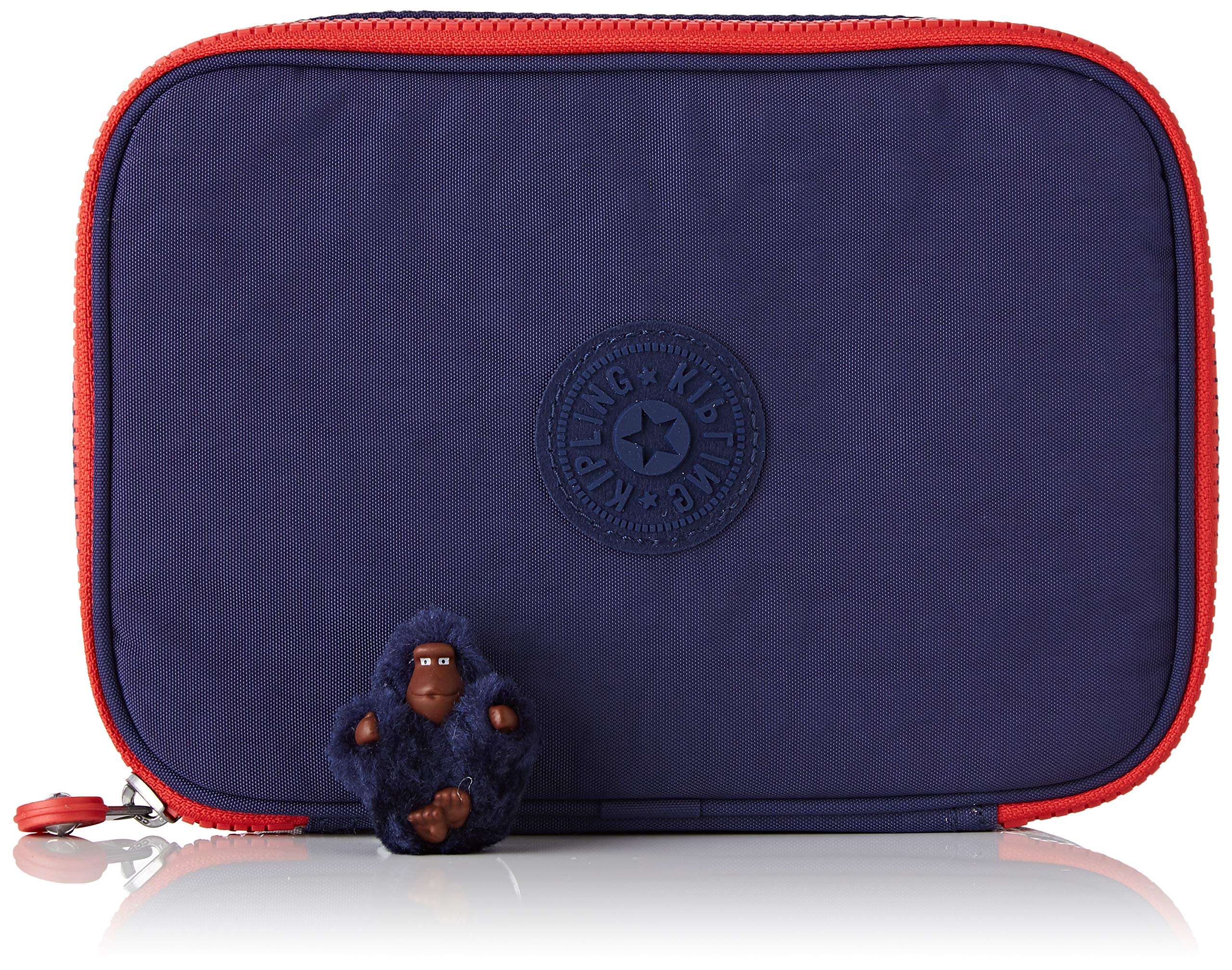 Kipling 100 PENS PLUS Pencil Cases, 21 cm, 1.5 liters, Blue (Polish Fun)