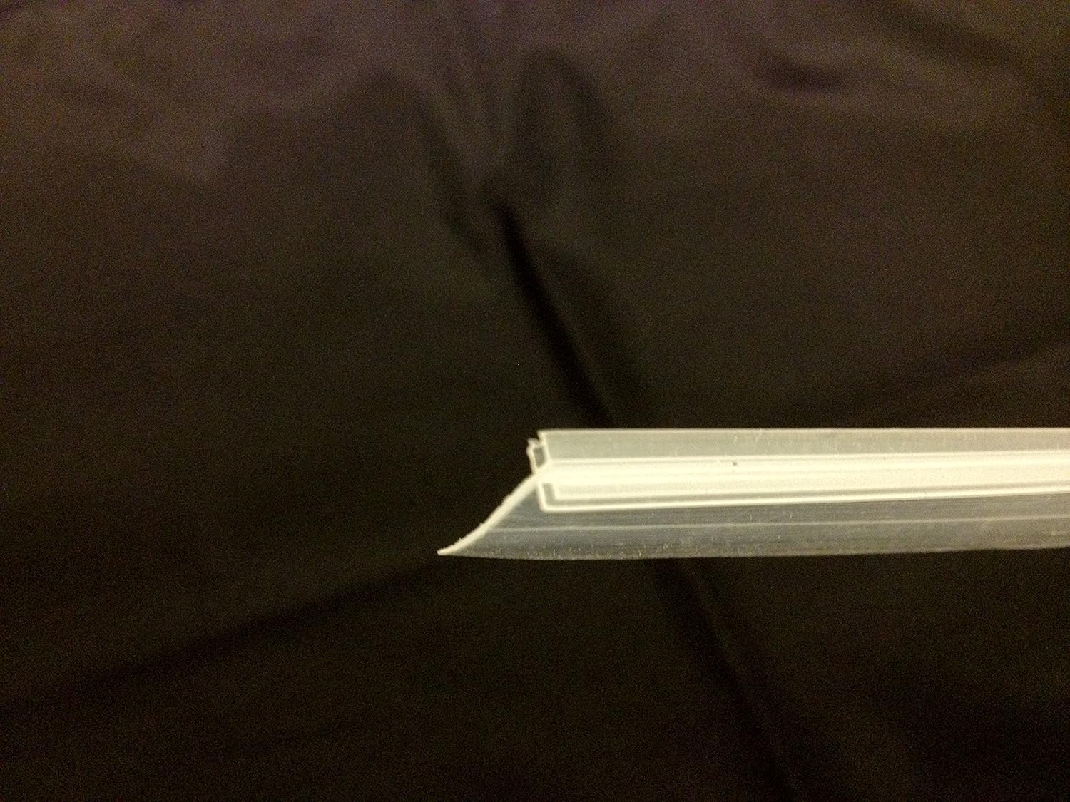 HNNHOME® T Profile Shower Screen Seal For Folding Straight Glass 2