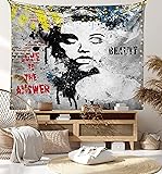 Ambesonne Graffiti Tapestry, Modern and Grunge Wall