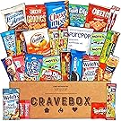 CraveBox The Classic (30 Count) - Variety Assortment Bundle Of Snacks, Candy, Chips, Chocolate, Cookies, Granola Bars
