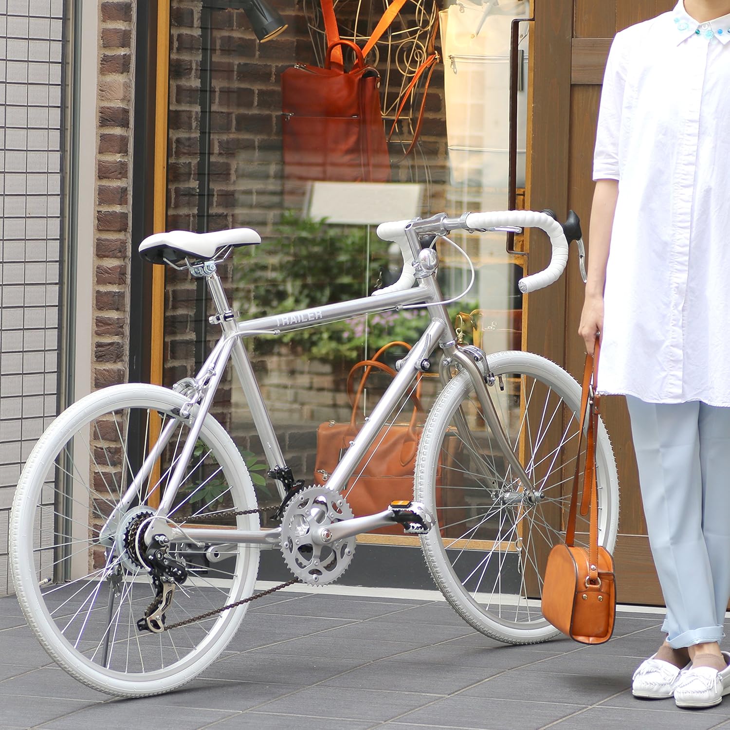 24インチアルミロードバイク14段変速 B01LX22P0K TR-R2401 TRAILER 