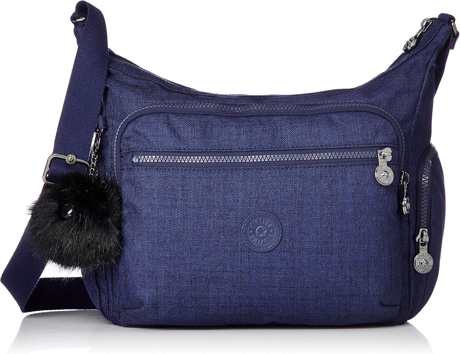 Kipling Gabbie Schoudertas Cotton Indigo: Amazon.de ...