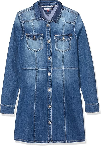 tommy hilfiger denim shirt dress