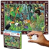 Think2Master Colorful Rainforest Jungle 500 Pieces