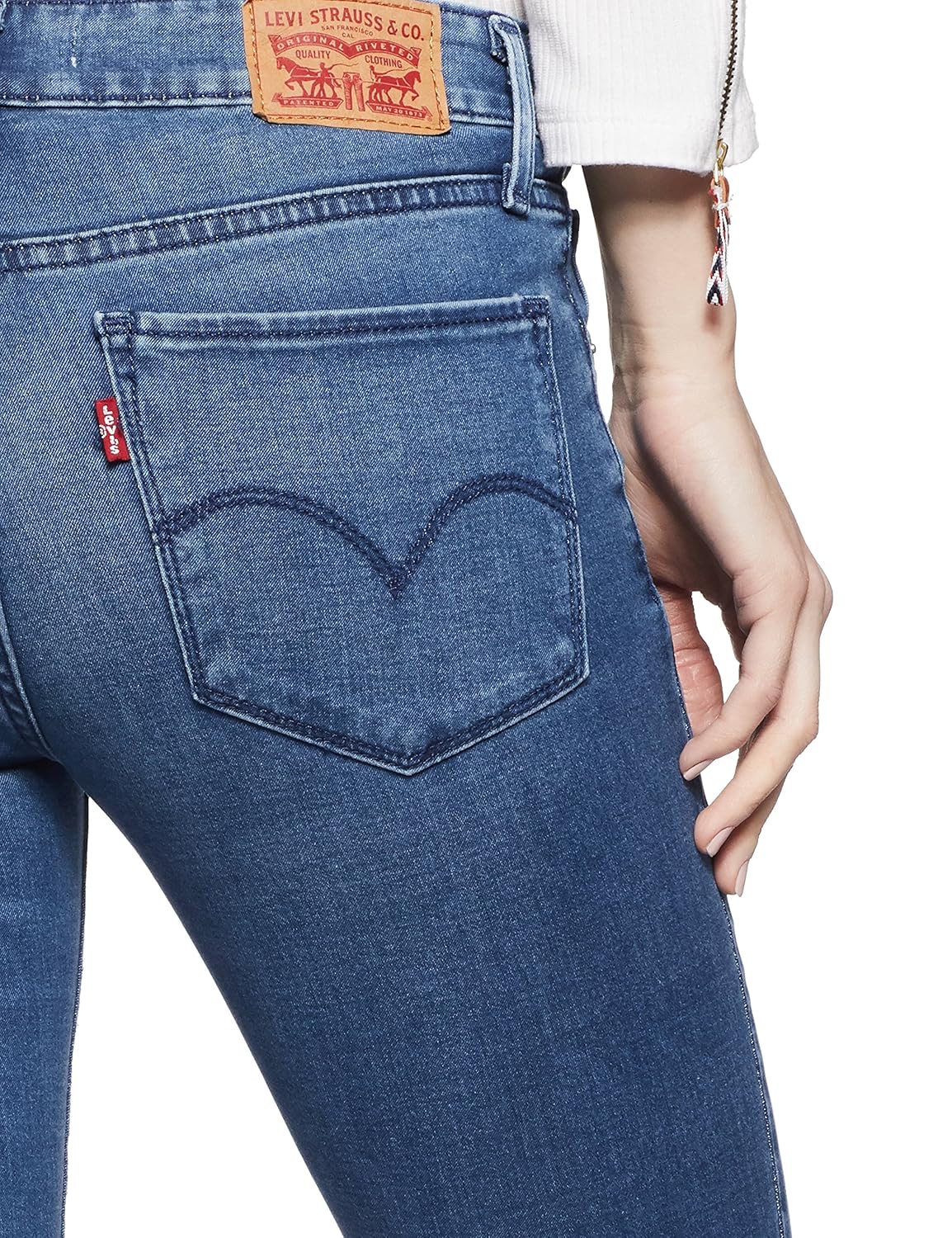 levi's women's 711 skinny jeans