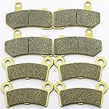 Front Rear Brake Pads Brakes for Harley Davidson Street Glide Trike Tri Glide Ultra FA409F FA605R MC0352-PAD