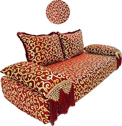 Orientalisches Sofa Couch Elvedin 200cm groß 3 Sitzer ...