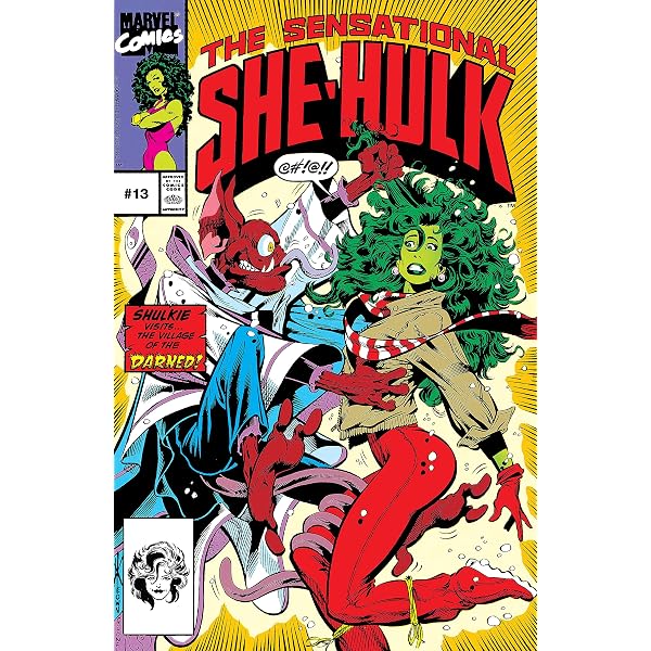 Amazon.com: Sensational She-Hulk (1989-1994) #21 eBook : Gerber